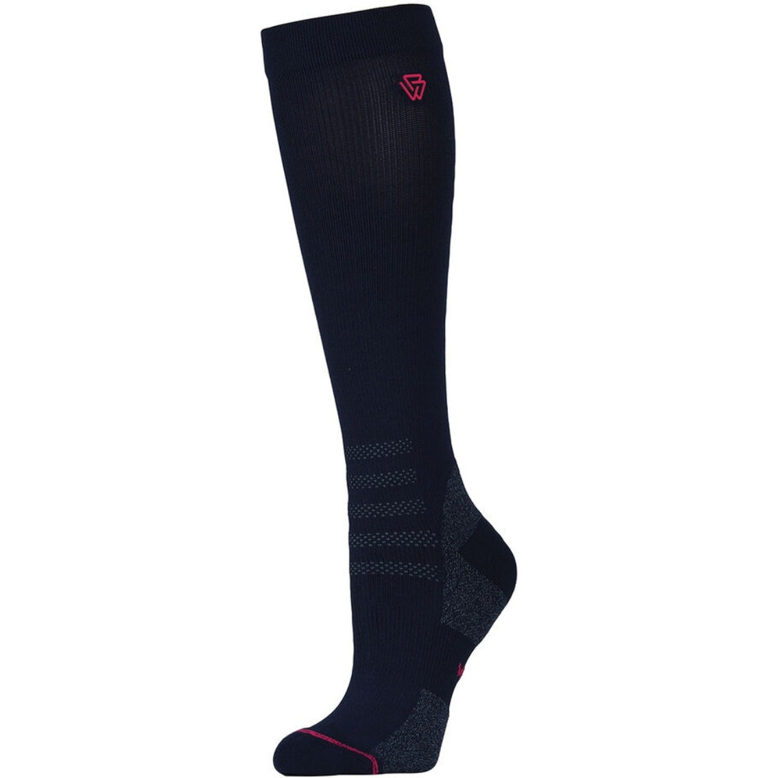 2025 Weatherbeeta Compression Knee Length Riding Sock 1028849 - Navy